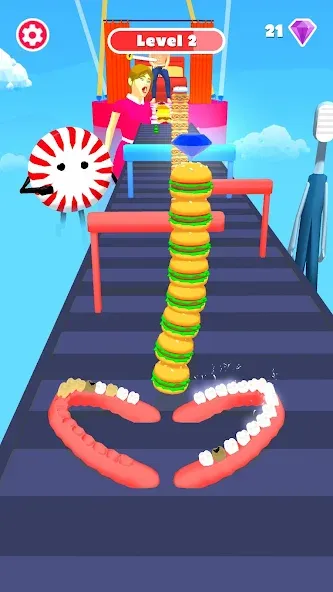 Teeth Shield (Тийф шилд) [МОД: Много монет, Открытые уровни и Мега MOD] Screenshot 1