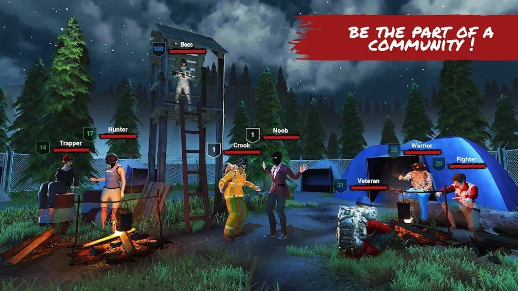 Horror Forest 3 open-world RPG (ХФ3) [МОД: Все открыто, Дополнительные деньги и Меню MOD] Screenshot 4