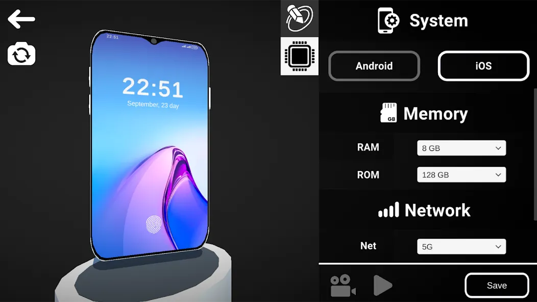 Phone Simulator - 3D Maker (Фоун Симулятор) [МОД: Меню, Бесконечные монеты и Открытые уровни] Screenshot 1