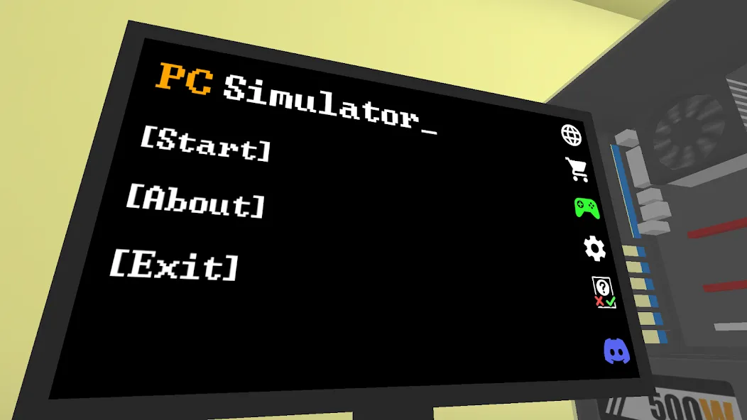 PC Simulator (ПК Симулятор) [МОД: Деньги, Монеты и Меню MOD] Screenshot 1