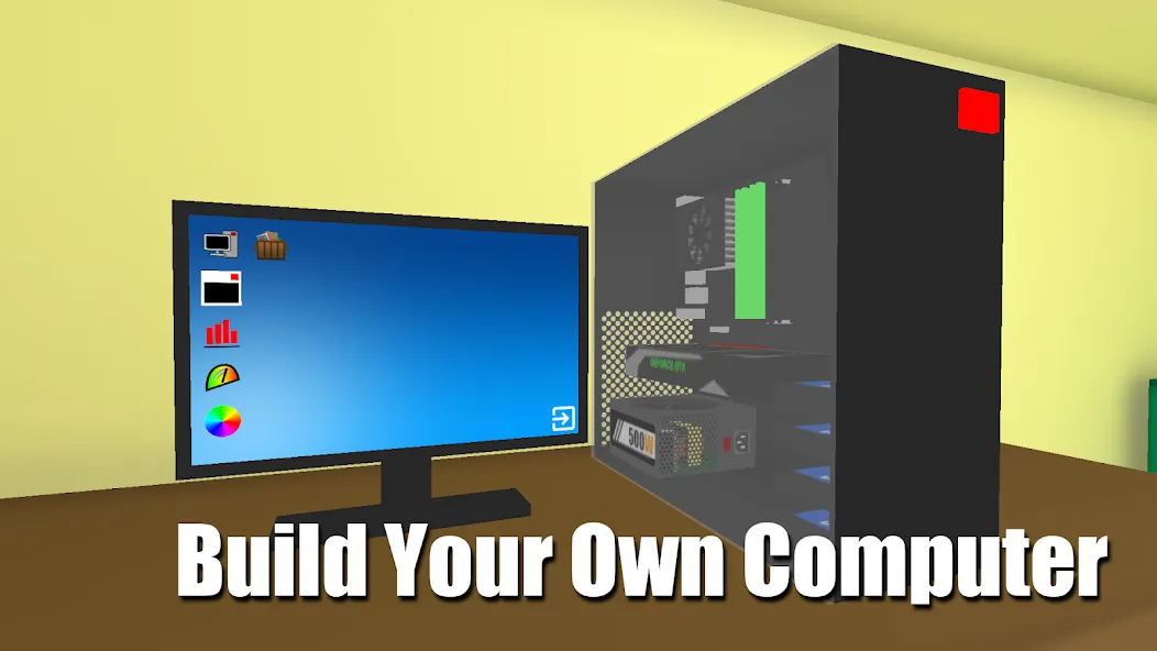 PC Simulator (ПК Симулятор) [МОД: Деньги, Монеты и Меню MOD] Screenshot 2