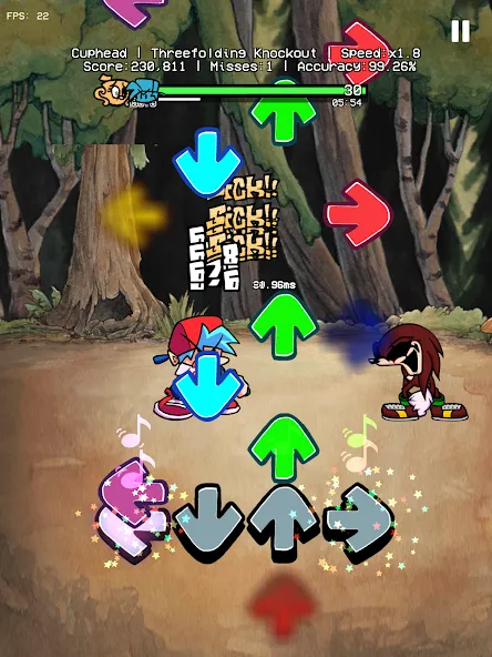 Indie Battle Music Cross Fight (ФНФ Инди Кросс Ван Мод) [МОД: Много денег, Монет и Все открыто] Screenshot 4