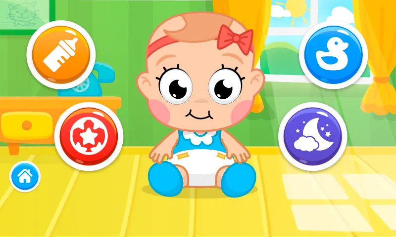 Baby Care : Toddler games [МОД: Все открыто, Дополнительные деньги и Меню MOD] Screenshot 1