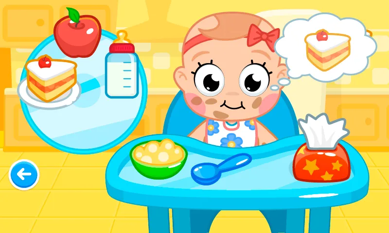 Baby Care : Toddler games [МОД: Все открыто, Дополнительные деньги и Меню MOD] Screenshot 2