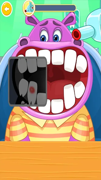 Children's doctor : dentist [МОД: Много монет, Открытые уровни и Мега MOD] Screenshot 2
