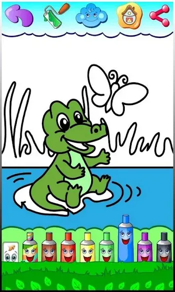Coloring pages [МОД: Меню, Бесконечные монеты и Открытые уровни] Screenshot 4
