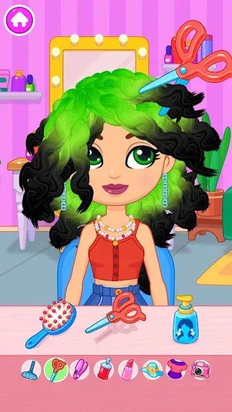 Hair salon [МОД: Бесконечные деньги, Монеты и Мега MOD] Screenshot 1