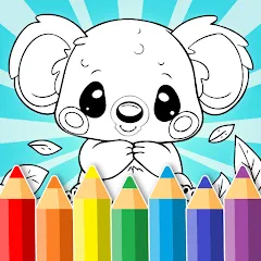 Скачать Animal coloring pages [МОД: Деньги, Монеты и Меню MOD] | Взлом Animal coloring pages на Андроид