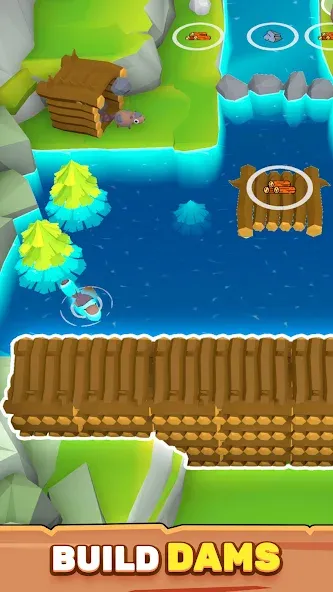 Beaver Builder (Бивер Билдер) [МОД: Все открыто, Дополнительные деньги и Меню MOD] Screenshot 2