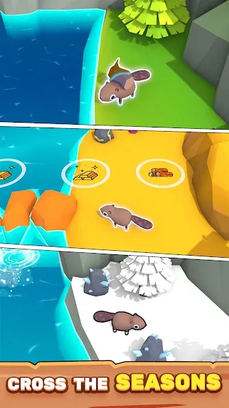 Beaver Builder (Бивер Билдер) [МОД: Все открыто, Дополнительные деньги и Меню MOD] Screenshot 5