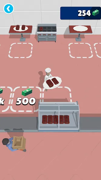 Chocofactory (Шоколадная фабрика) [МОД: Бесконечные деньги, Монеты и Мега MOD] Screenshot 3