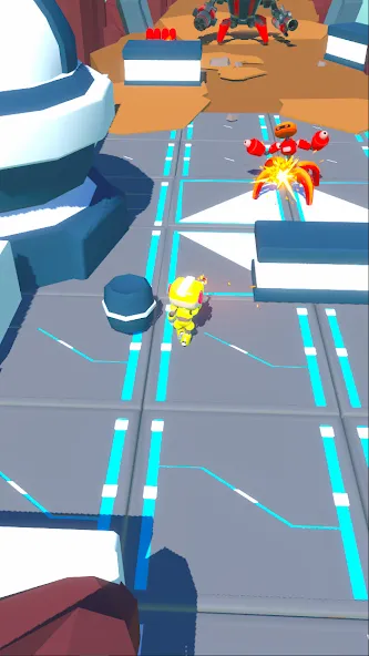 Little Robot (Литл Робот) [МОД: Меню, Бесконечные монеты и Открытые уровни] Screenshot 1