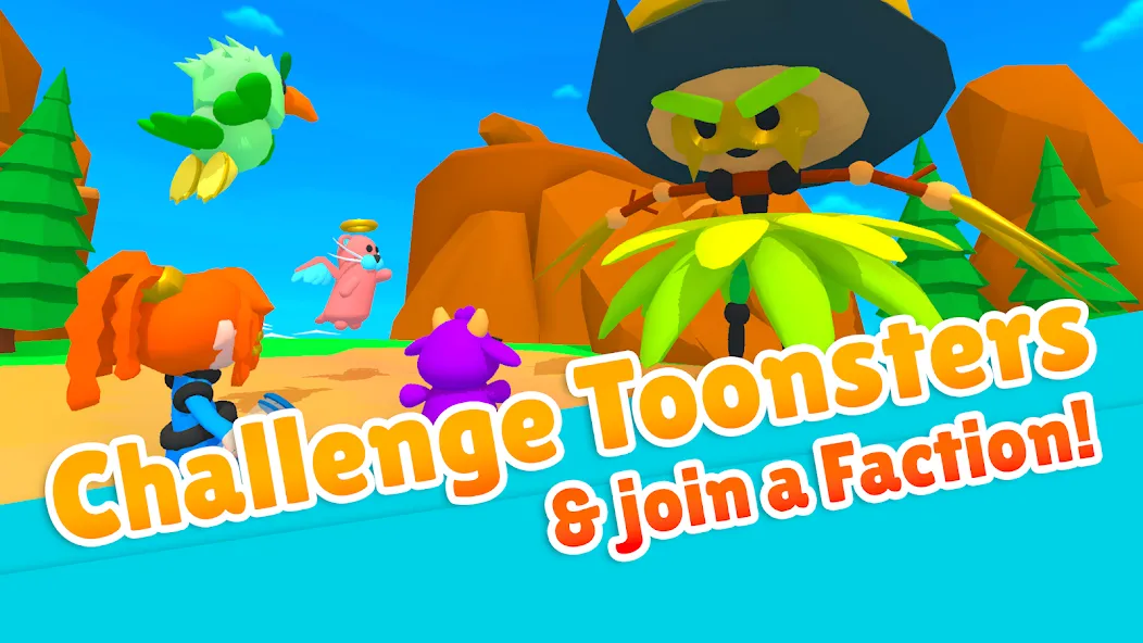Toonsters: Crossing Worlds (Тунстерс) [МОД: Меню, Бесконечные монеты и Открытые уровни] Screenshot 3