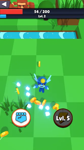 Monster Rumble (Монстер Рамбл) [МОД: Много денег, Монет и Все открыто] Screenshot 3