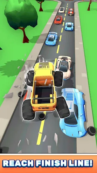 Monster Truck Rampage (Монстр Трак Рэмпейдж) [МОД: Бесконечные деньги, Монеты и Мега MOD] Screenshot 1