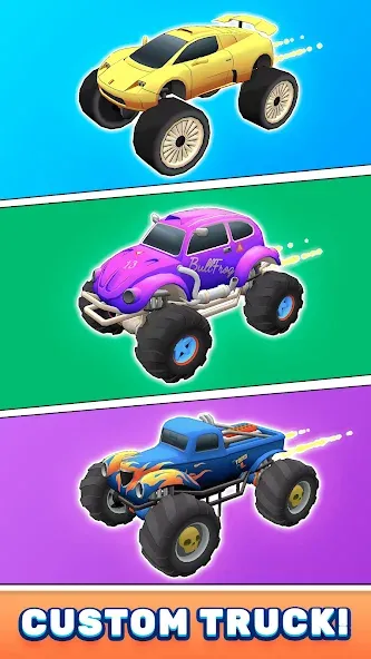 Monster Truck Rampage (Монстр Трак Рэмпейдж) [МОД: Бесконечные деньги, Монеты и Мега MOD] Screenshot 4