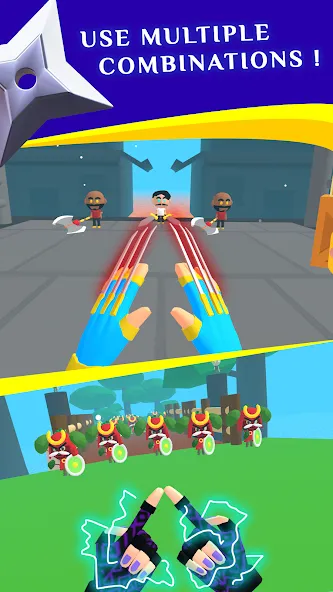 Ninja Hands (Ниндзя Хэндс) [МОД: Меню, Бесконечные монеты и Открытые уровни] Screenshot 2