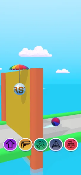 Pocket Robot Runner (Покет Робот Раннер) [МОД: Все открыто, Дополнительные деньги и Меню MOD] Screenshot 1