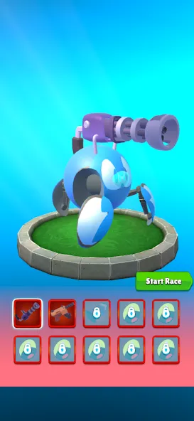 Pocket Robot Runner (Покет Робот Раннер) [МОД: Все открыто, Дополнительные деньги и Меню MOD] Screenshot 2
