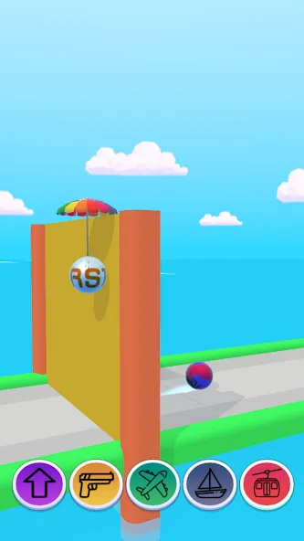 Pocket Robot Runner (Покет Робот Раннер) [МОД: Все открыто, Дополнительные деньги и Меню MOD] Screenshot 4
