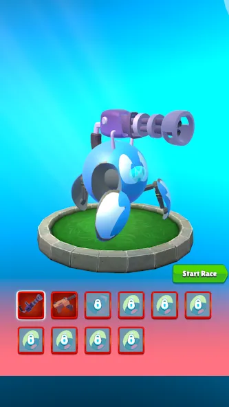 Pocket Robot Runner (Покет Робот Раннер) [МОД: Все открыто, Дополнительные деньги и Меню MOD] Screenshot 5