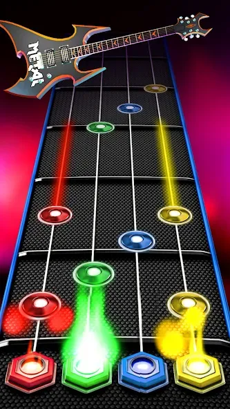 Guitar Band: Rock Battle (Гитарная группа) [МОД: Много монет, Открытые уровни и Мега MOD] Screenshot 1