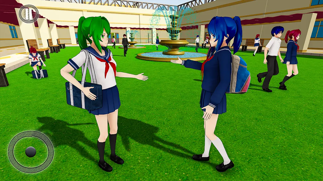 Anime Girl School Teacher 3D [МОД: Меню, Бесконечные монеты и Открытые уровни] Screenshot 4