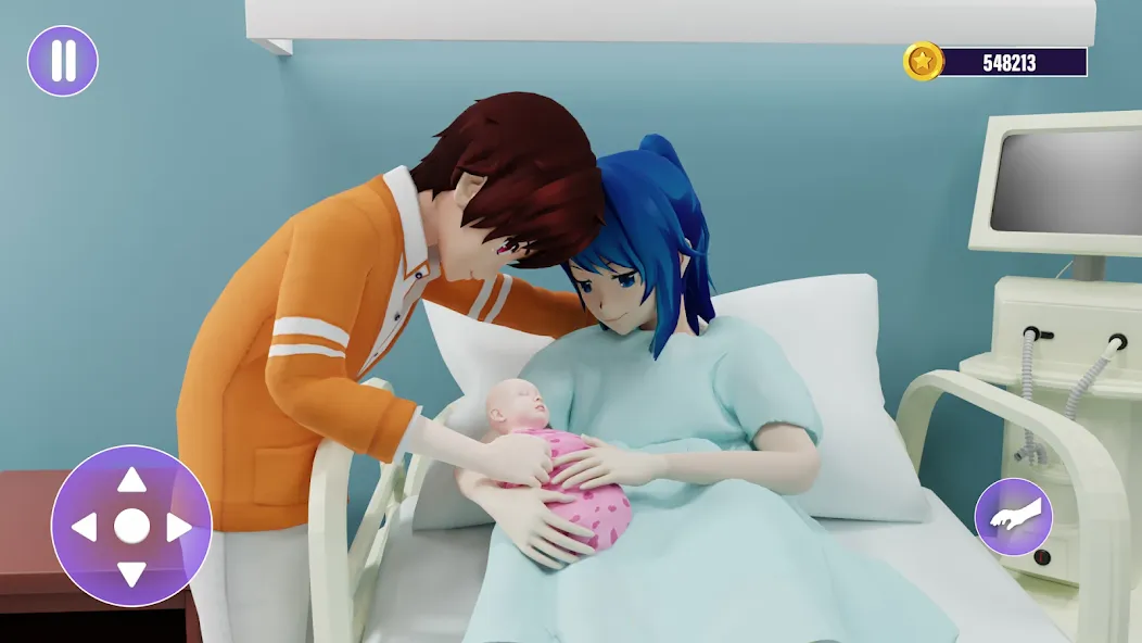 Pregnant Mother Family Life [МОД: Деньги, Монеты и Меню MOD] Screenshot 2