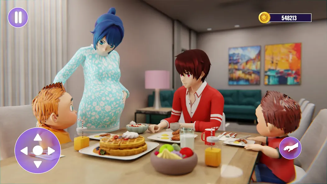 Pregnant Mother Family Life [МОД: Деньги, Монеты и Меню MOD] Screenshot 3