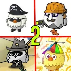 Скачать Угадай ютубера Chicken Gun 2 [МОД: Деньги, Монеты и Меню MOD] | Взлом Угадай ютубера Chicken Gun 2 на Андроид