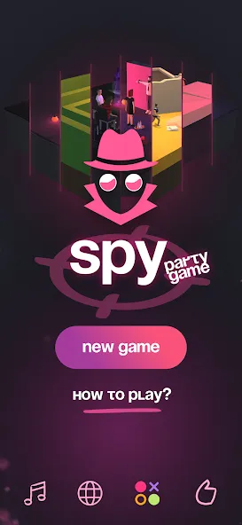 Spyfall - party game [МОД: Все открыто, Дополнительные деньги и Меню MOD] Screenshot 1
