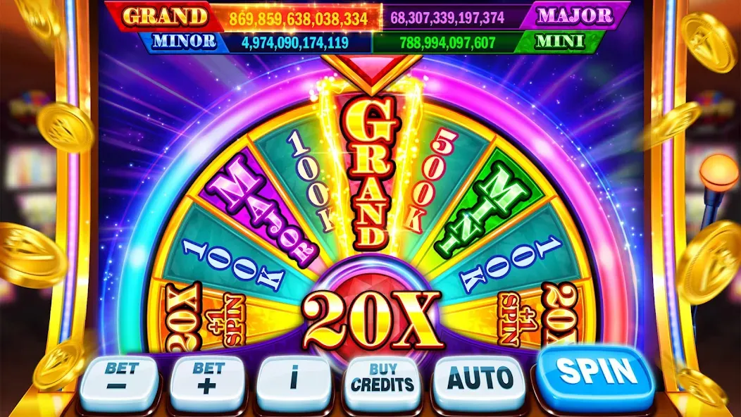 Classic Slots™ - Casino Games (Классические слоты) [МОД: Меню, Бесконечные монеты и Открытые уровни] Screenshot 3