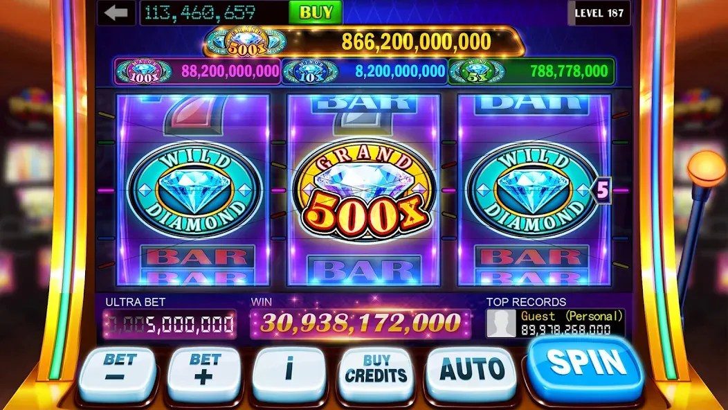 Classic Slots™ - Casino Games (Классические слоты) [МОД: Меню, Бесконечные монеты и Открытые уровни] Screenshot 4