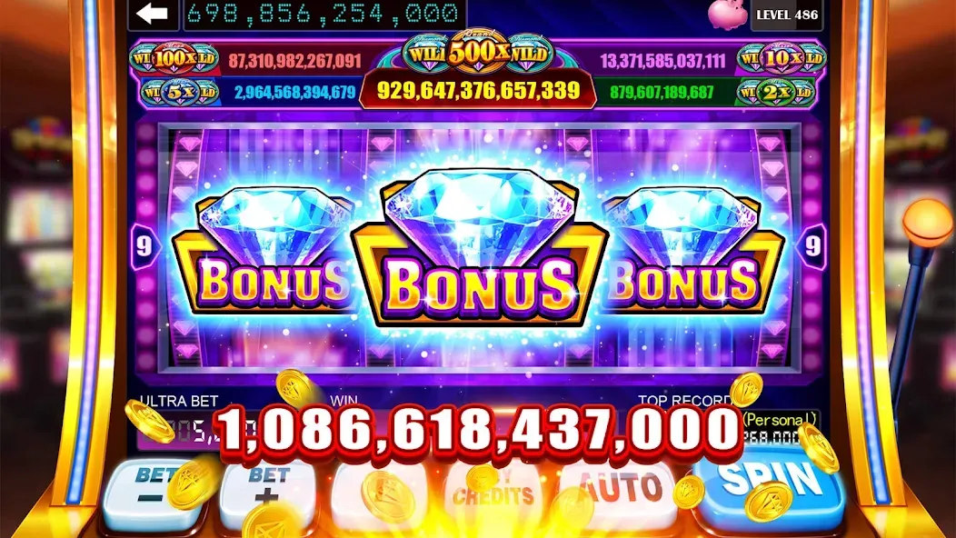 Classic Slots™ - Casino Games (Классические слоты) [МОД: Меню, Бесконечные монеты и Открытые уровни] Screenshot 5