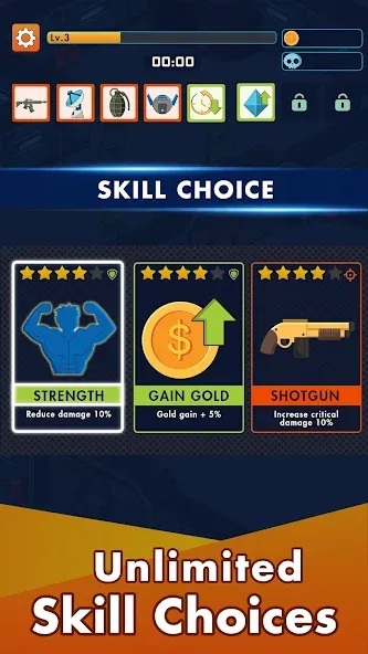 Alien Survivor (Элиен Сурвайвер) [МОД: Меню, Бесконечные монеты и Открытые уровни] Screenshot 2