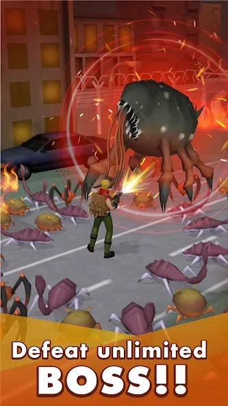 Alien Survivor (Элиен Сурвайвер) [МОД: Меню, Бесконечные монеты и Открытые уровни] Screenshot 3