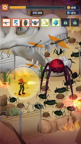Alien Survivor (Элиен Сурвайвер) [МОД: Меню, Бесконечные монеты и Открытые уровни] Screenshot 4