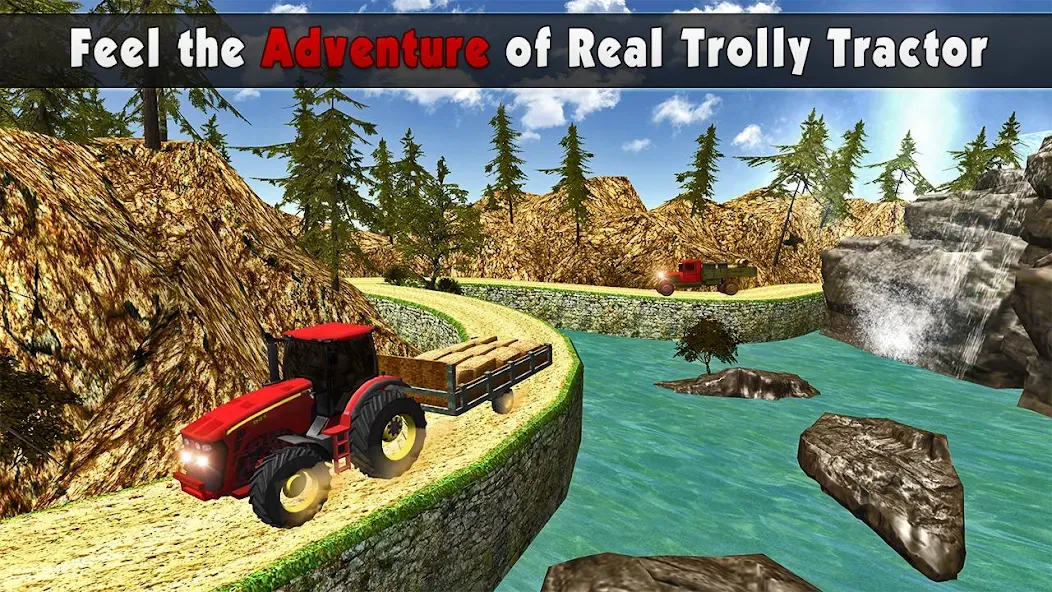 Rural Farming - Tractor games [МОД: Все открыто, Дополнительные деньги и Меню MOD] Screenshot 1