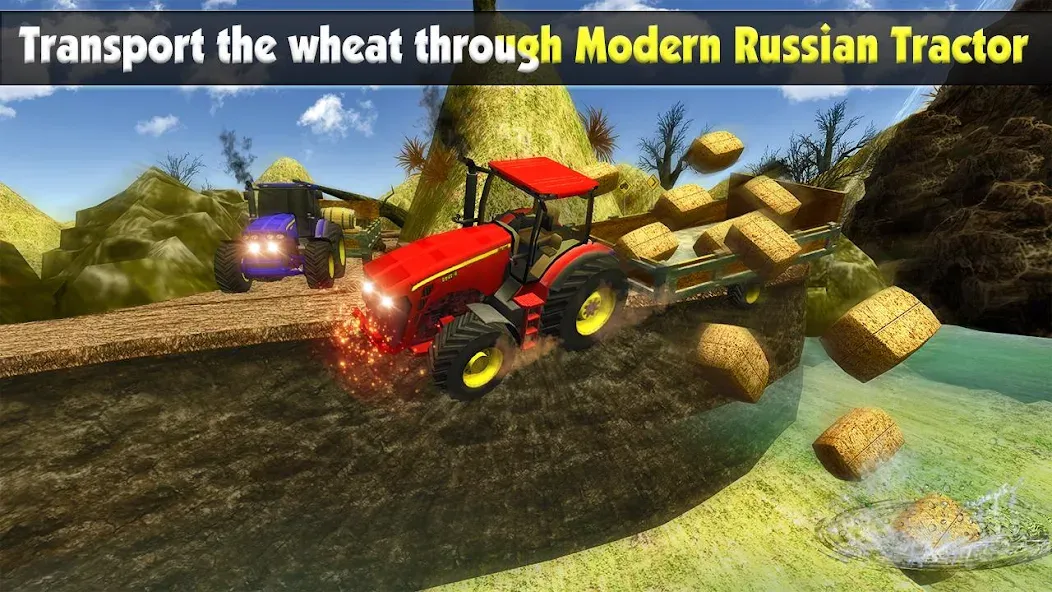 Rural Farming - Tractor games [МОД: Все открыто, Дополнительные деньги и Меню MOD] Screenshot 3