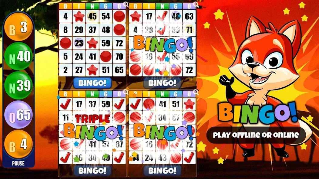 Absolute Bingo [МОД: Все открыто, Дополнительные деньги и Меню MOD] Screenshot 3