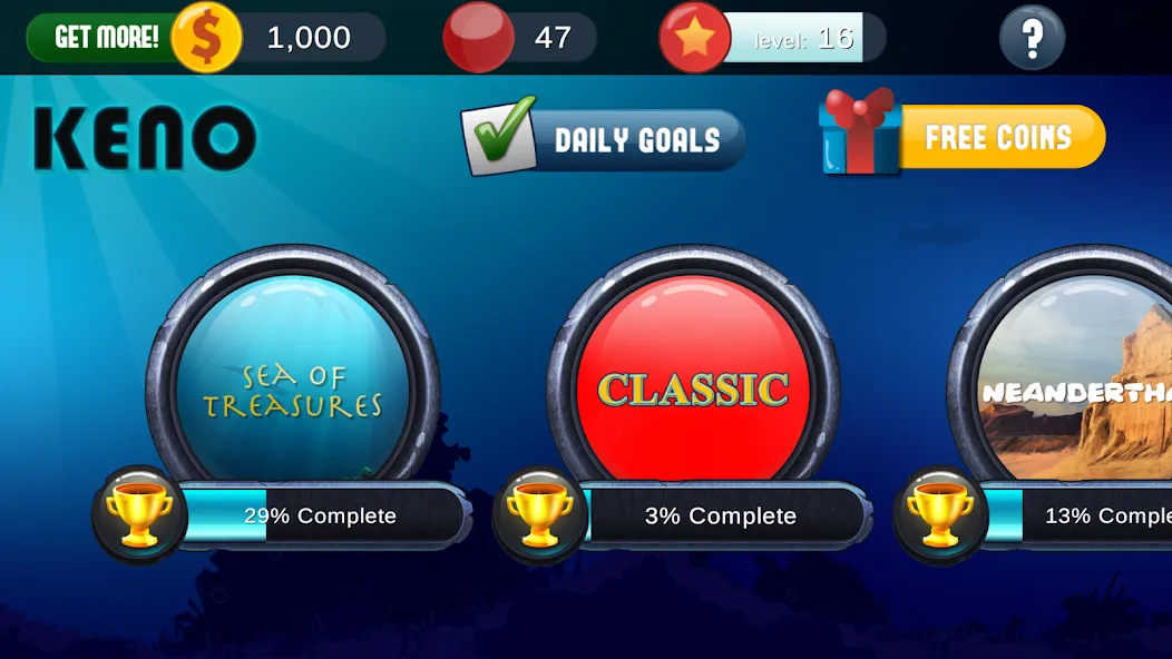 A Keno Game (А Кено игра) [МОД: Много монет, Открытые уровни и Мега MOD] Screenshot 2