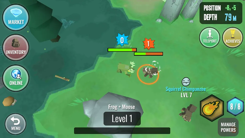 Hybrid Animals [МОД: Много денег, Монет и Все открыто] Screenshot 4