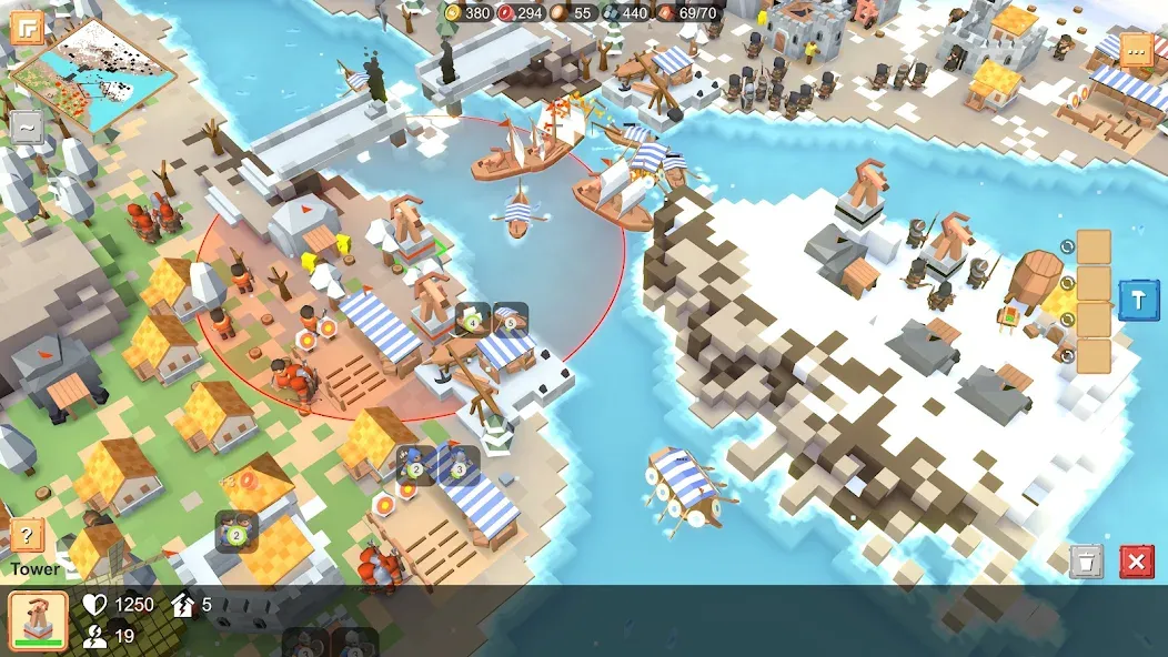 RTS Siege Up! - Medieval War [МОД: Много денег, Монет и Все открыто] Screenshot 3