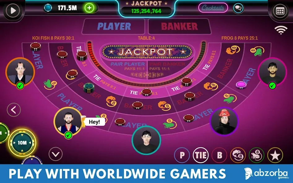 Baccarat (Баккара) [МОД: Много денег, Монет и Все открыто] Screenshot 3