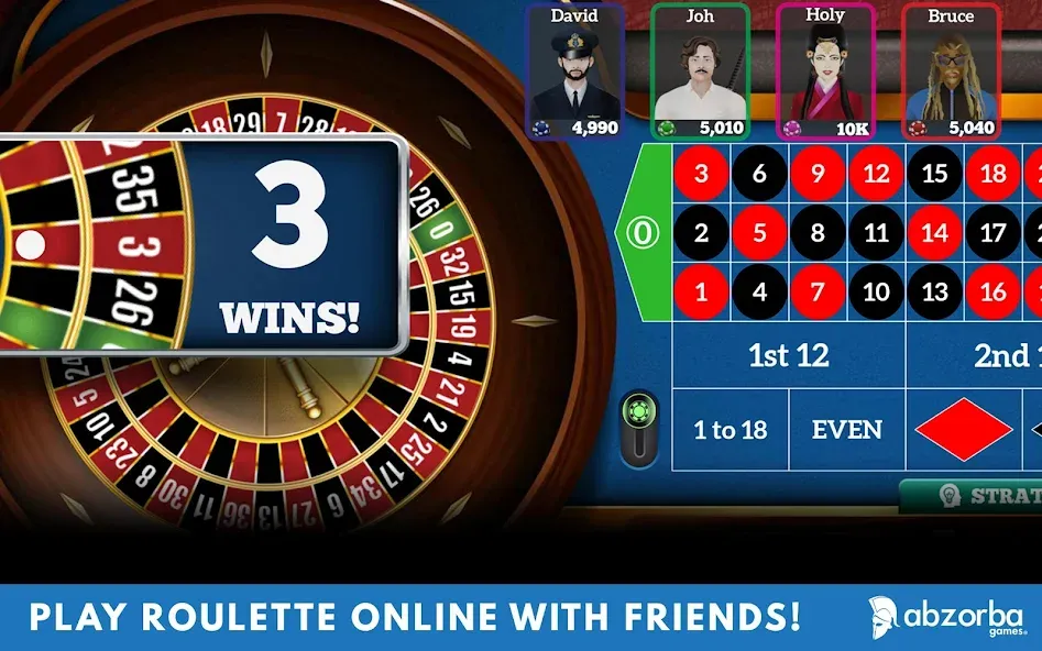 Roulette Live Casino Tables (Рулетка Лайв) [МОД: Все открыто, Дополнительные деньги и Меню MOD] Screenshot 1