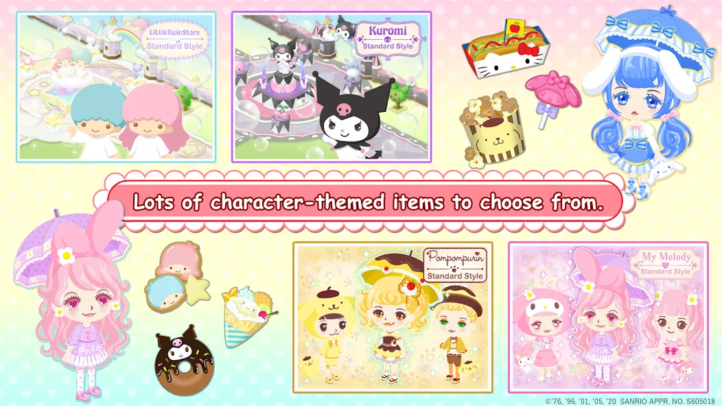 HelloKittyWorld2 Sanrio Kawaii (ХеллоуКиттиВорлд2 Санрио Каваии) [МОД: Деньги, Монеты и Меню MOD] Screenshot 4