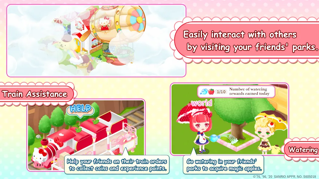 HelloKittyWorld2 Sanrio Kawaii (ХеллоуКиттиВорлд2 Санрио Каваии) [МОД: Деньги, Монеты и Меню MOD] Screenshot 5