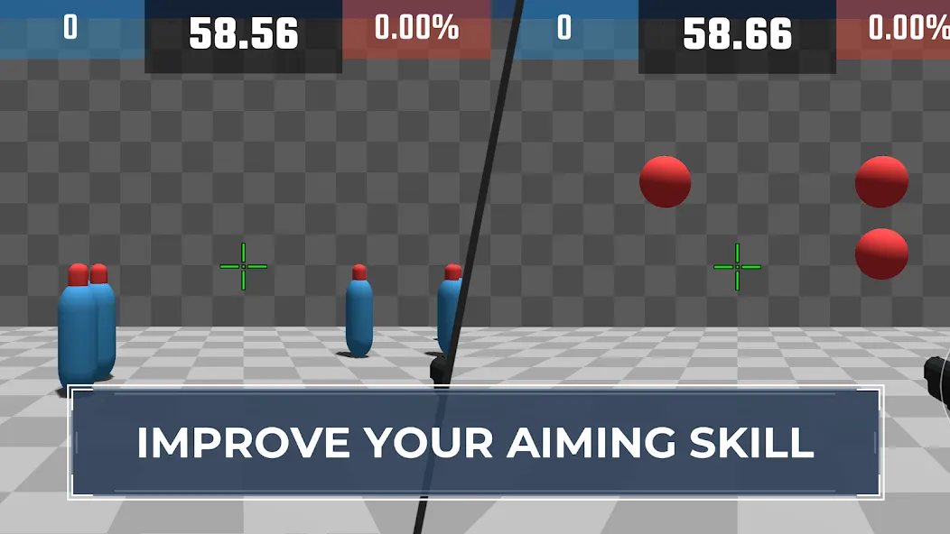 Aim Champ : FPS Aim Trainer (Эйм Чемп) [МОД: Много монет, Открытые уровни и Мега MOD] Screenshot 1