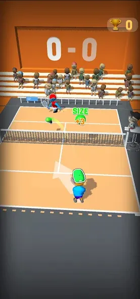 Deuce Hit! (Tennis) [МОД: Бесконечные деньги, Монеты и Мега MOD] Screenshot 4