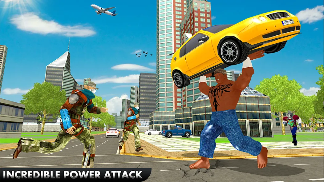Black Monster Hero City Battle [МОД: Много денег, Монет и Все открыто] Screenshot 3